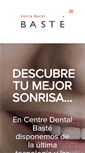 Mobile Screenshot of centredentalbaste.com